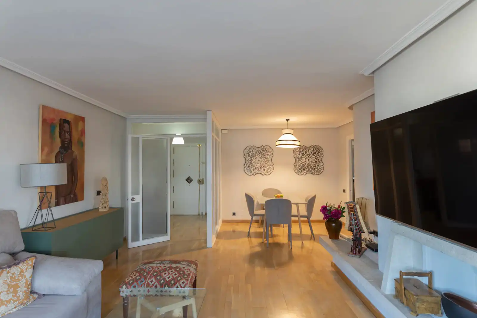 Sala d'estar de Pis de lloguer en Chamberí