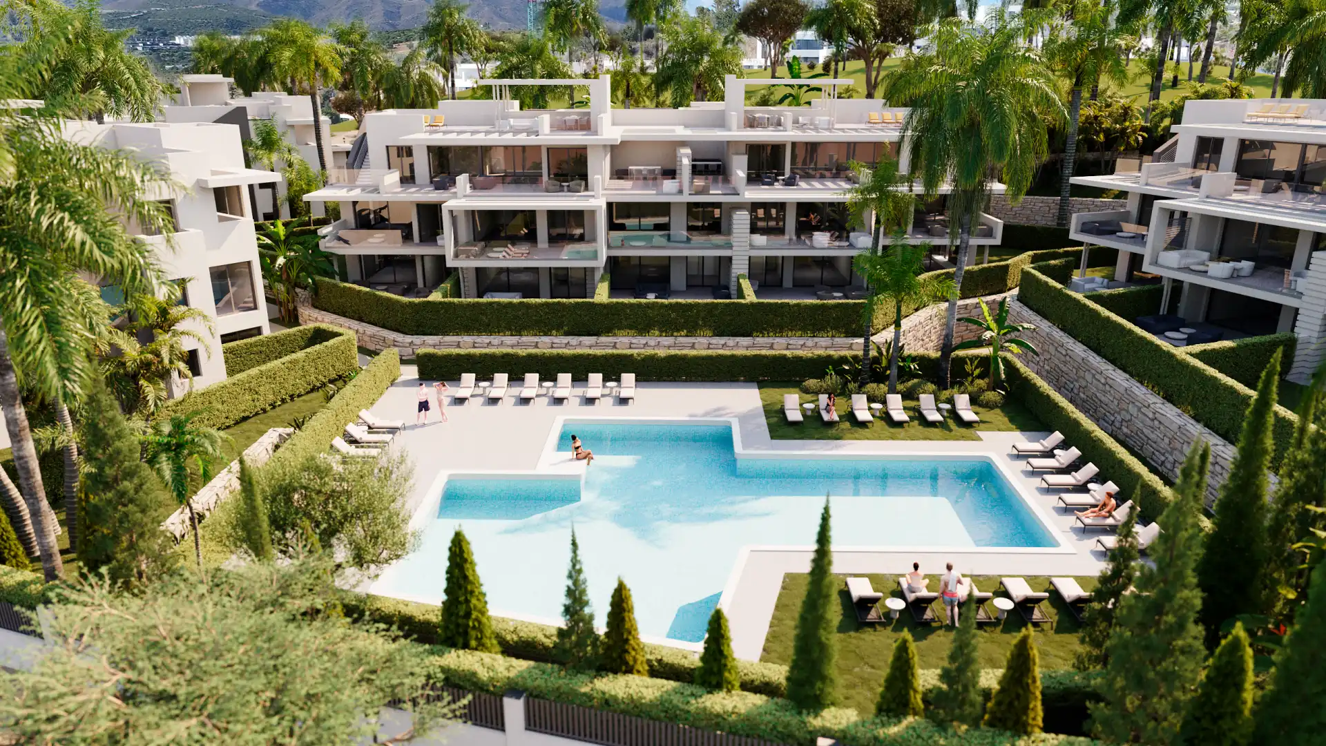 Apartament amb piscina en venda a Marbella Centro