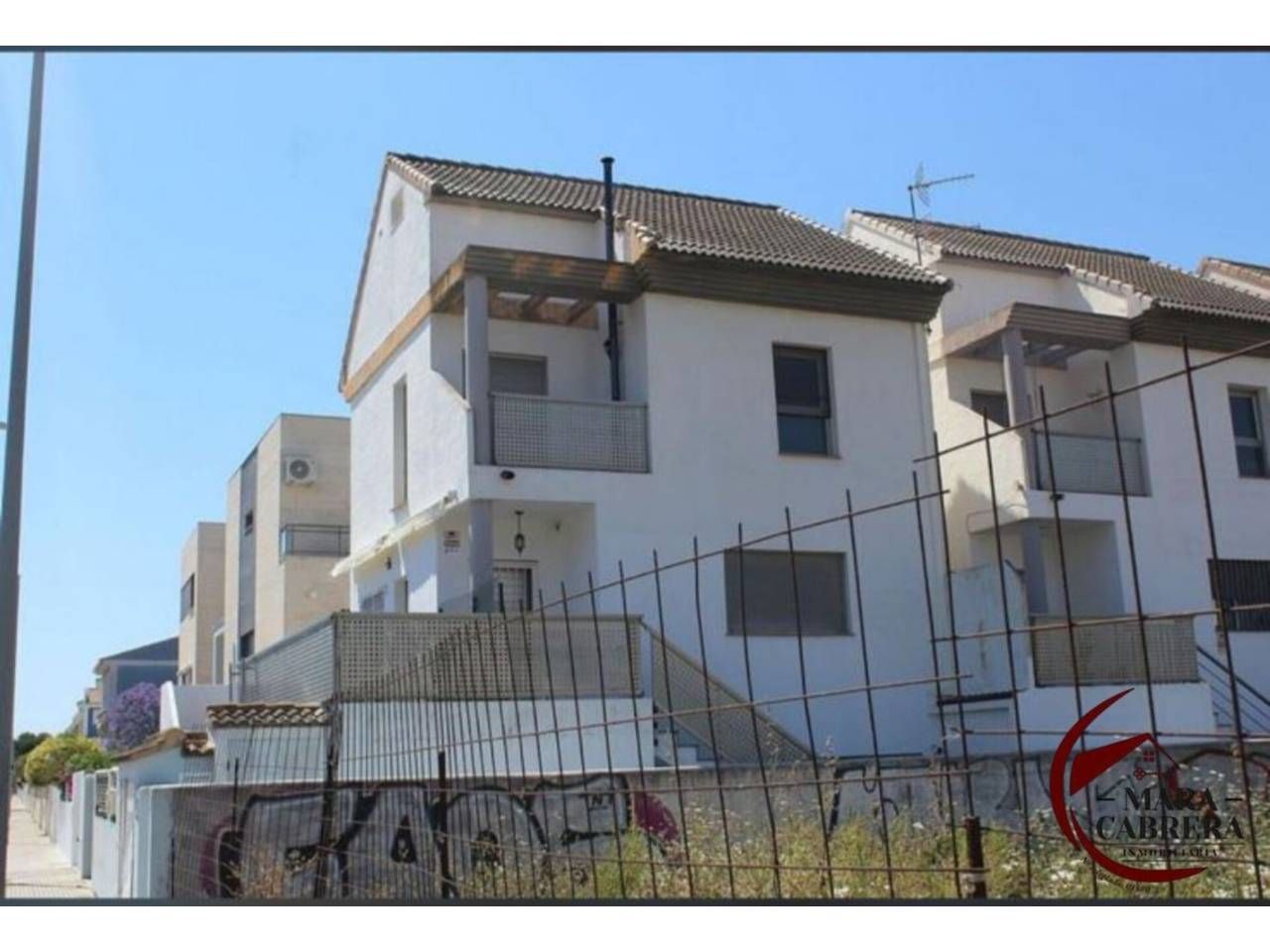 Exterior view of Single-family semi-detached for sale in Gandia  with Air Conditioner, Terrace and Furnished