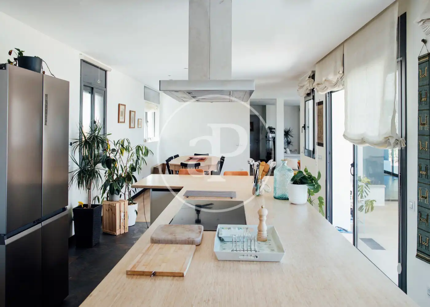 Cocina de Casa o chalet de alquiler en Sant Vicenç de Montalt con Aire acondicionado, Calefacción y Jardín privado