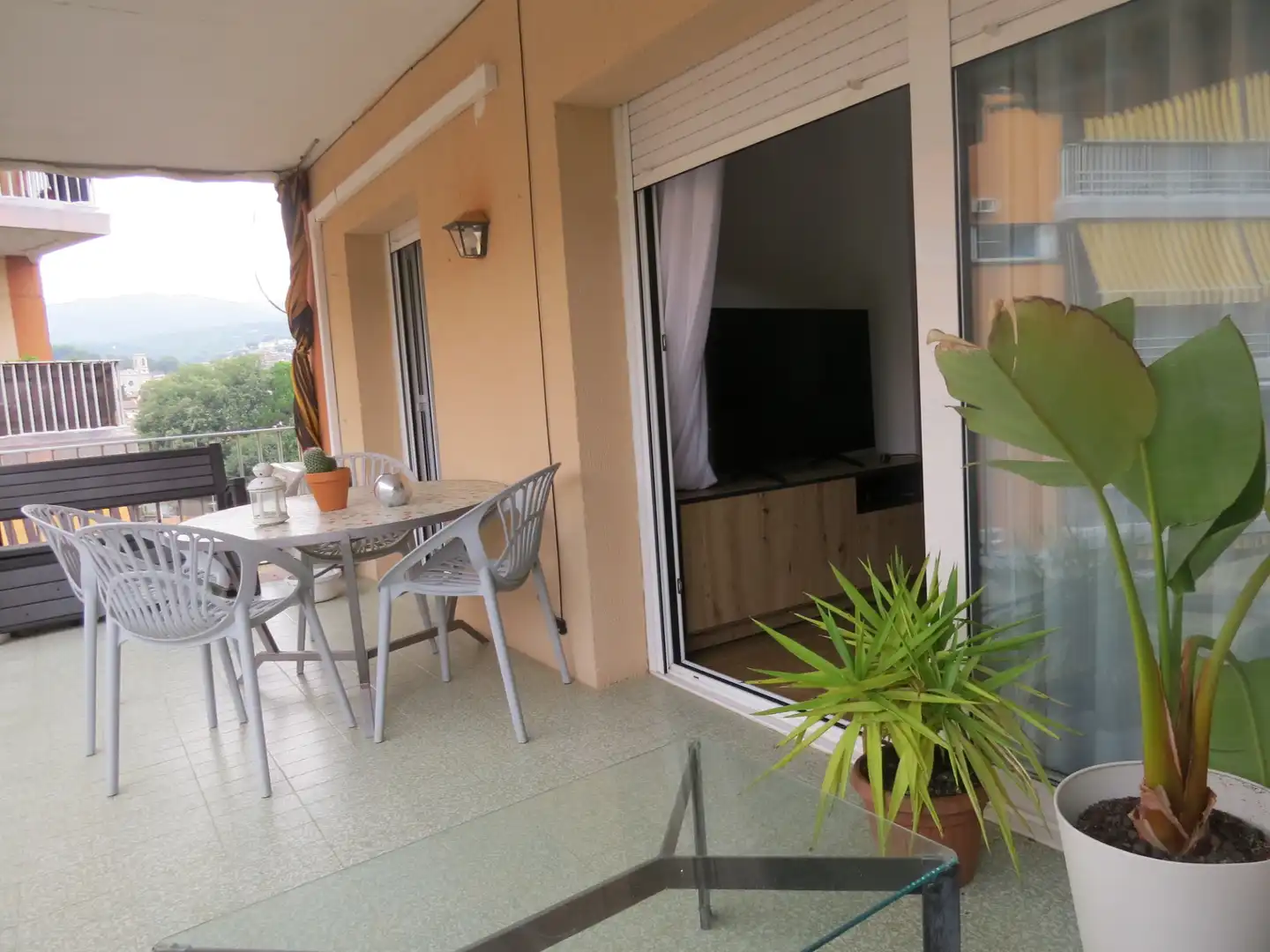 Terrasse von Wohnung zur Miete in Sant Andreu de Llavaneres mit Klimaanlage, Heizung und Parkett