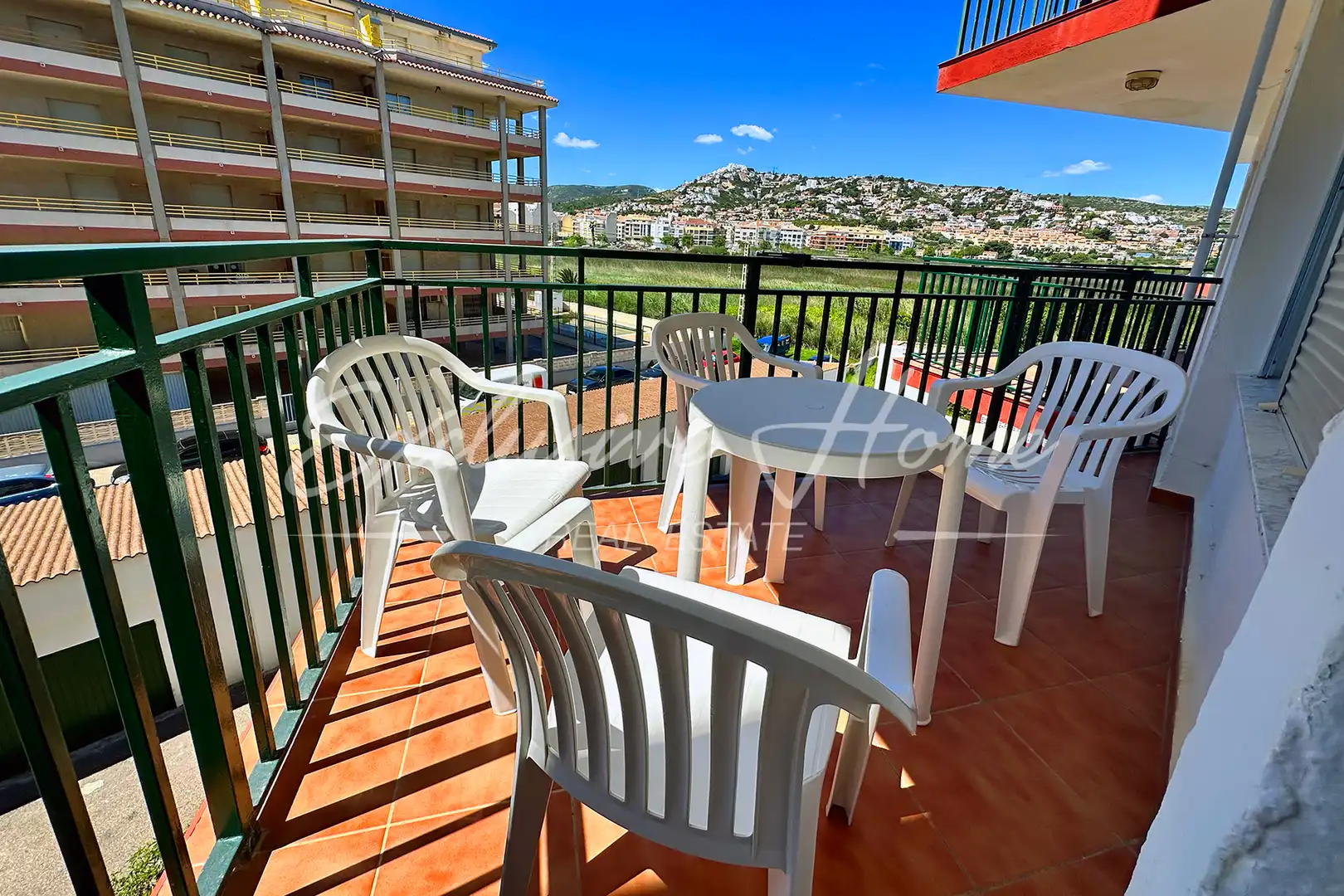 Terraza de Apartamento en venta en Peñíscola / Peníscola con Amueblado, Horno y Lavadora