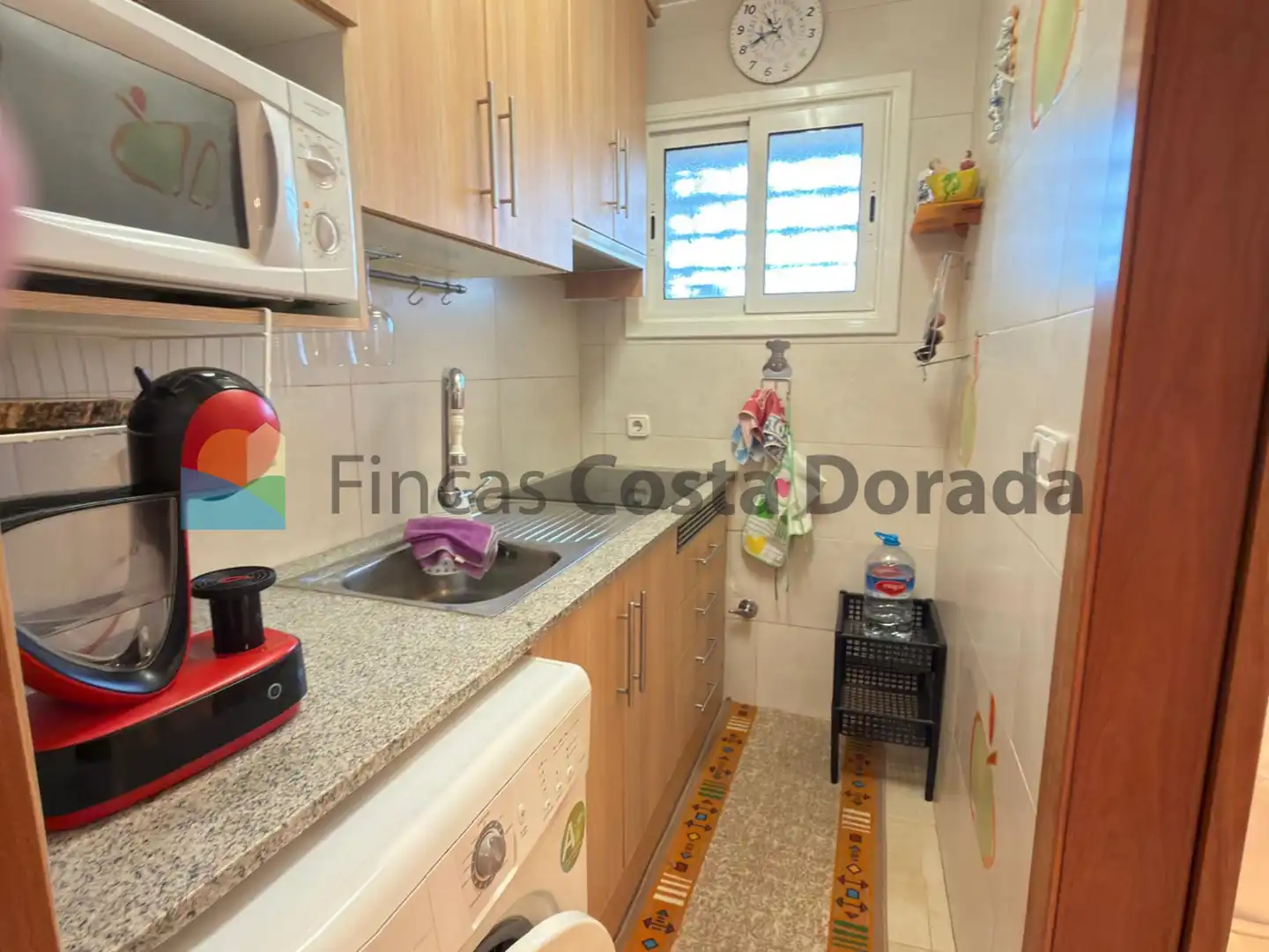 Cocina de Apartamento en venta en Vilanova i la Geltrú con Terraza, Amueblado y Horno