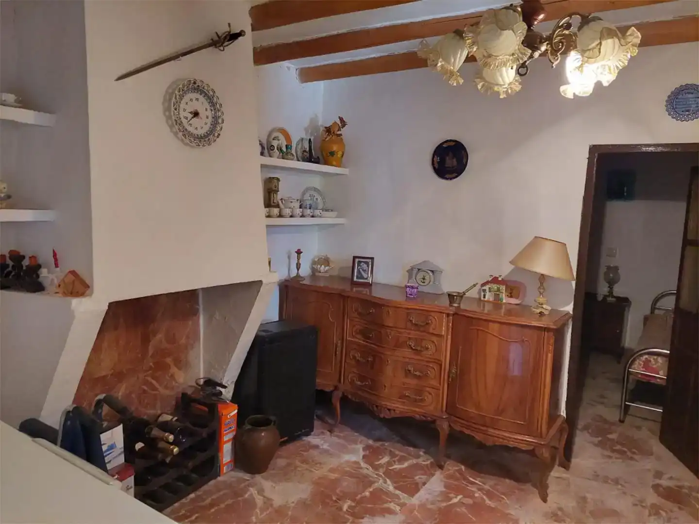Planta baja en venta en Robledo del Mazo con Amueblado