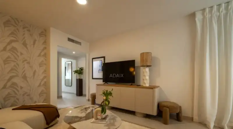Sala d'estar de Pis en venda en Jávea / Xàbia amb Aire condicionat, Calefacció i Parquet