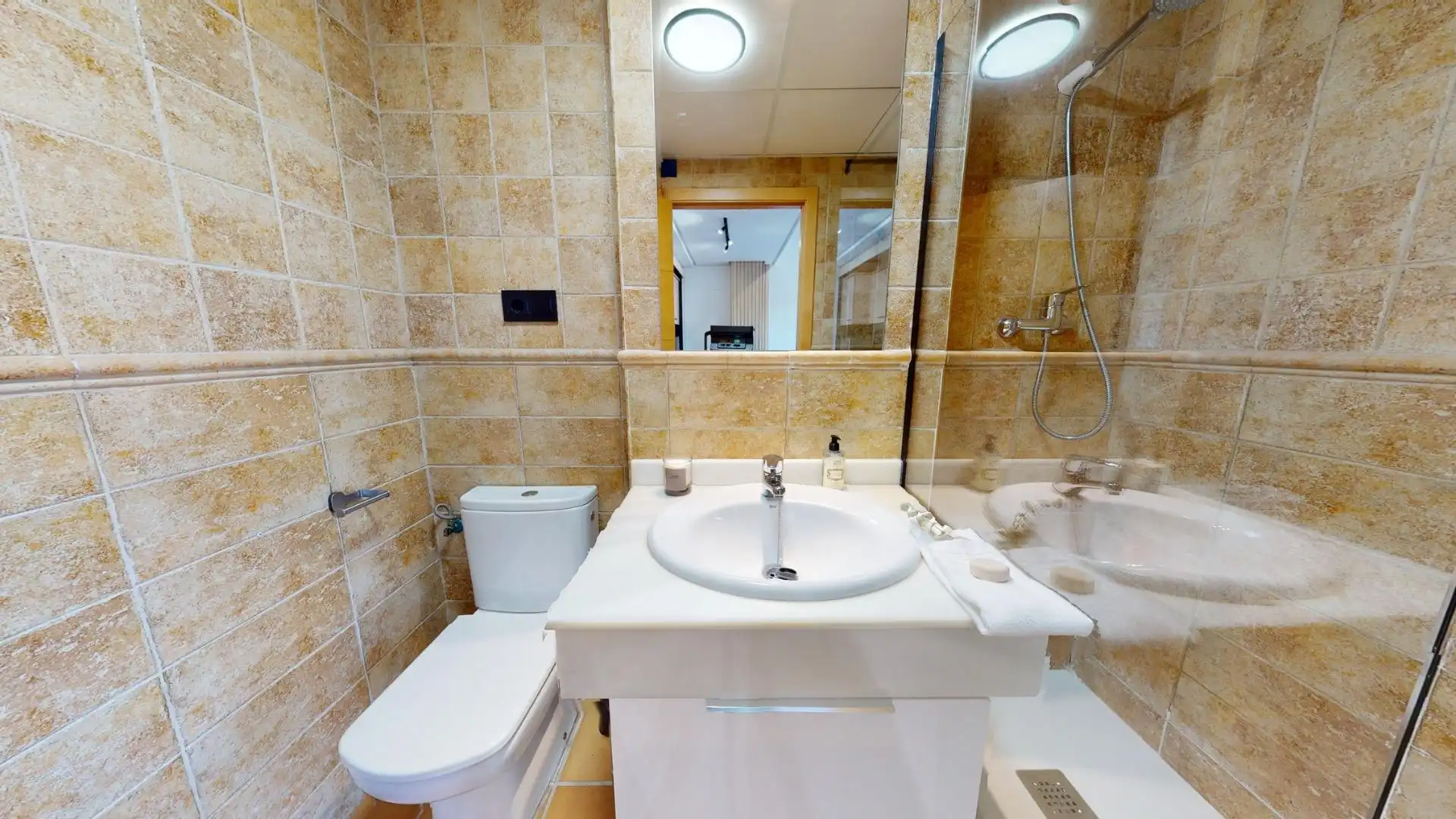 Baño de Apartamento en venta en Archena con Piscina