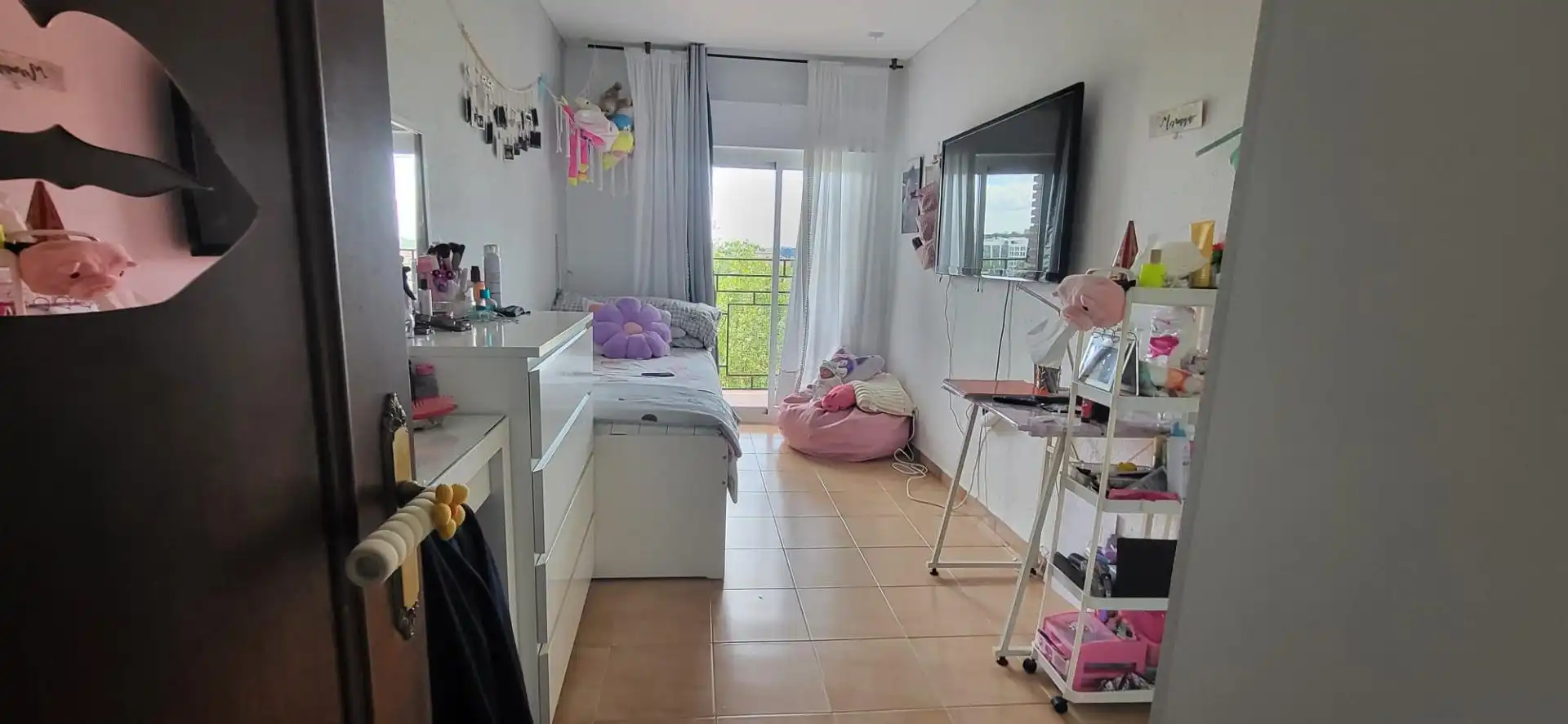 Schlafzimmer von Wohnung zum Verkauf in Madrid mit Heizung, Terrasse und Balkon