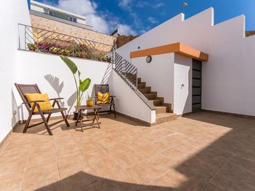 Adossat amb jardí en venda a Calle Llanos de Ucanca