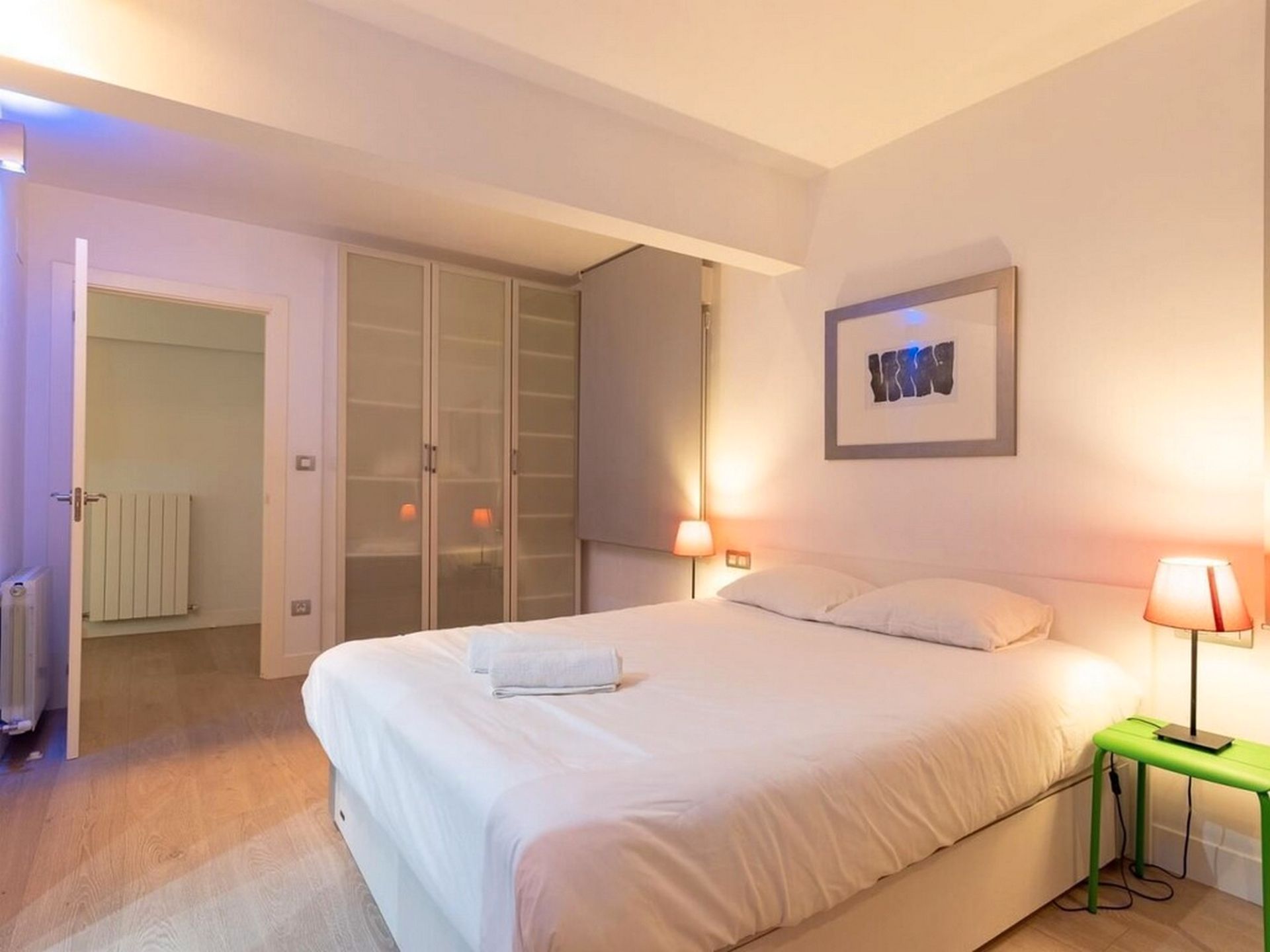 Bedroom of Flat to rent in Fuenlabrada  with Air Conditioner, Furnished and Microwave