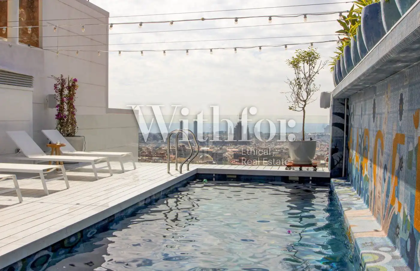 Piscina de Casa o chalet de alquiler en Barcelona con Aire acondicionado, Calefacción y Terraza