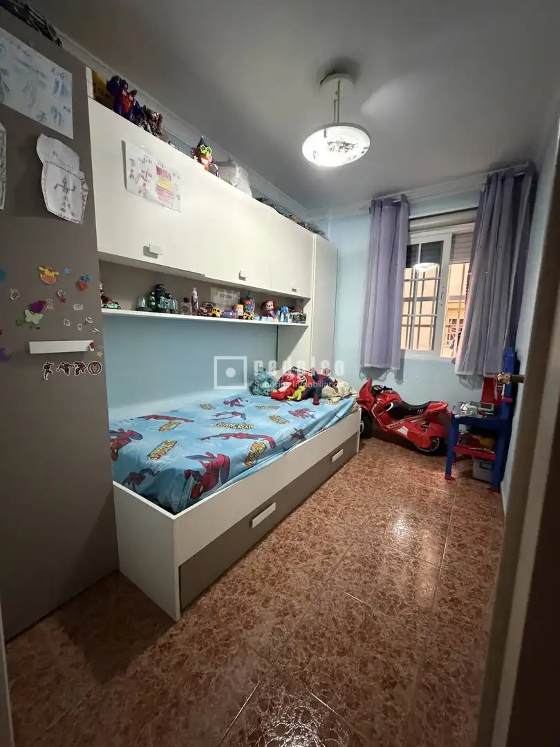 Bedroom of Flat for sale in Málaga
