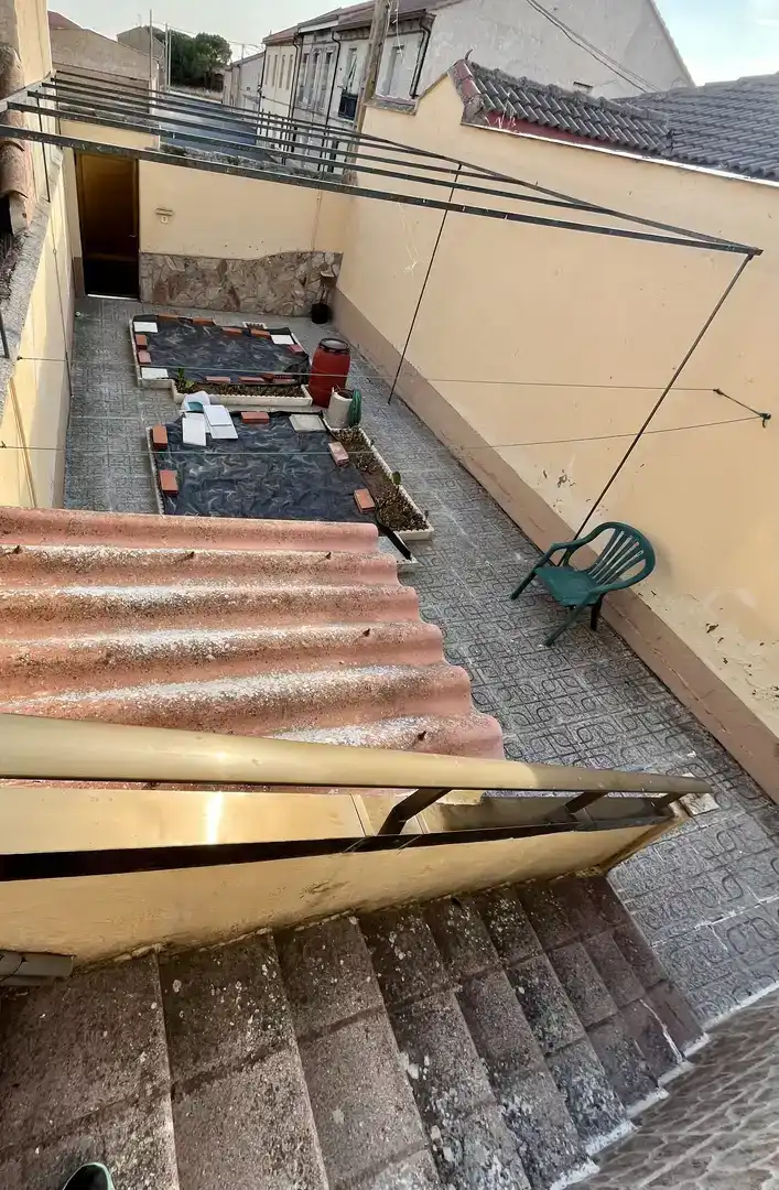 Terrassa de Casa adosada en venda en Villafáfila amb Jardí privat, Parquet i Traster