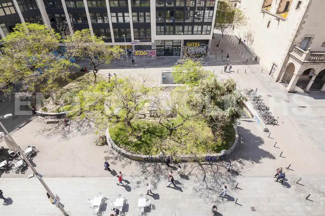 Vista exterior de Pis de lloguer en Barcelona amb Aire condicionat, Calefacció i Parquet