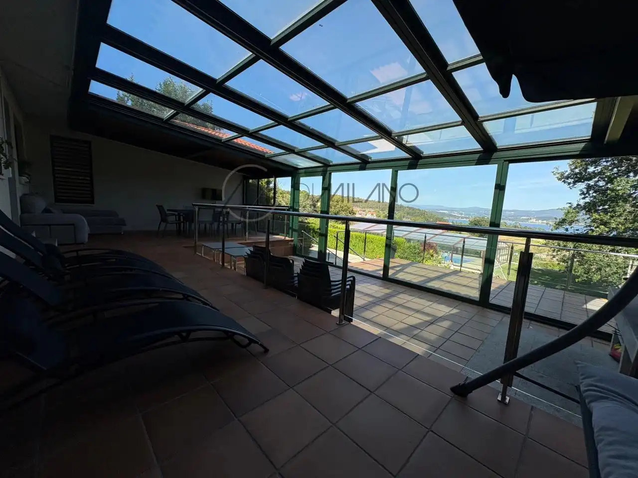 Terraza de Casa o chalet en venta en Poio con Calefacción, Jardín privado y Parquet