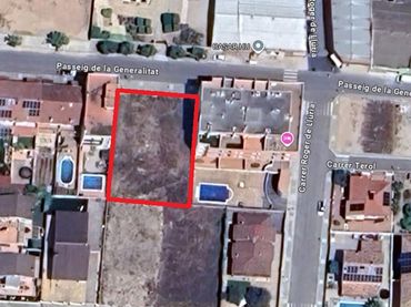 Terreno residencial en venta en Passeig de la Generalitat 4e