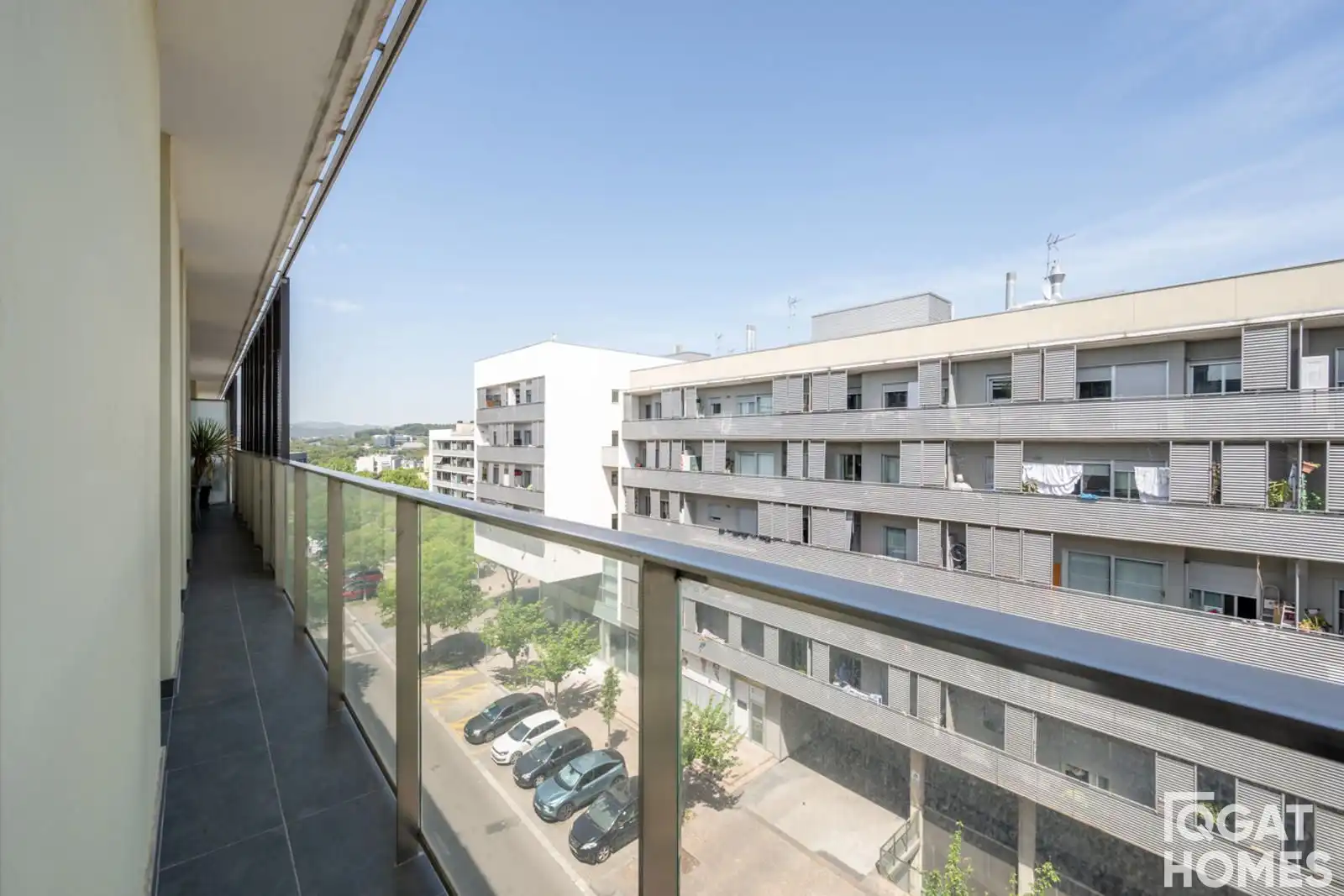 Balcony of Attic for sale in Sant Cugat del Vallès  with Air Conditioner, Heating and Storage room