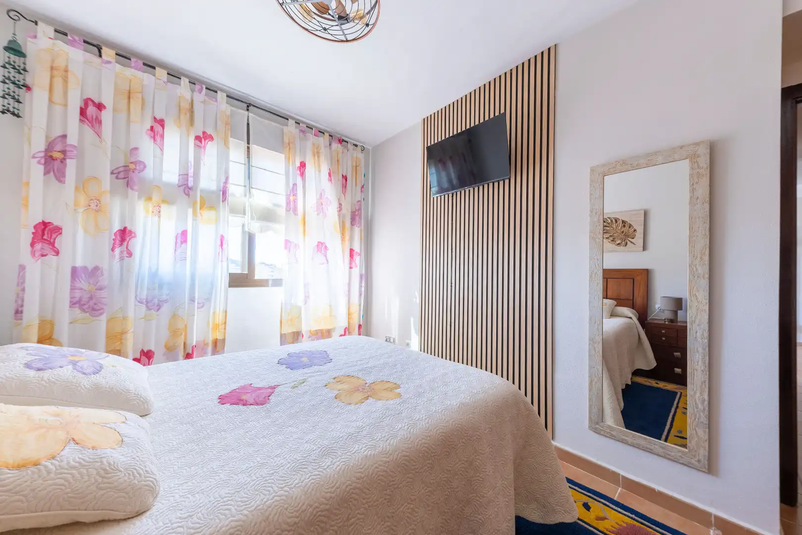 Schlafzimmer von Wohnungen zur Miete in Águilas mit Klimaanlage, Heizung und Terrasse