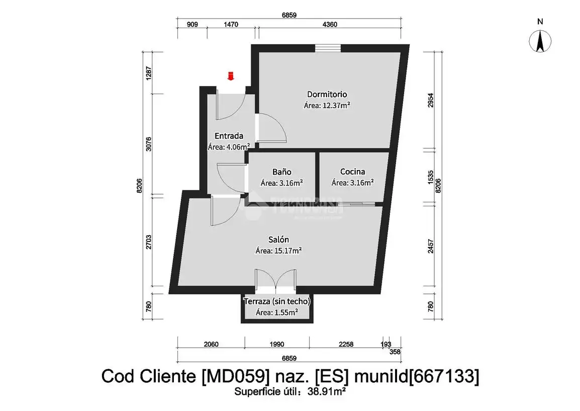 Piso en venta en C. del Mesón de Paredes, imagen 6