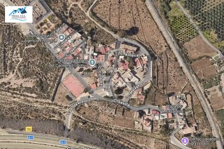 Vista exterior de Casa o chalet en venta en Huércal de Almería