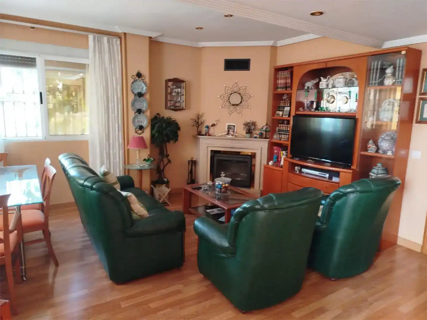 Sala d'estar de Dúplex en venda en  Murcia Capital amb Aire condicionat i Balcó