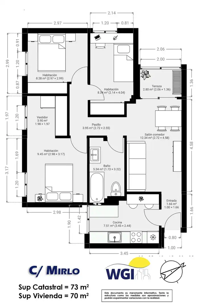 Piso en venta en MIRLO, Campamento