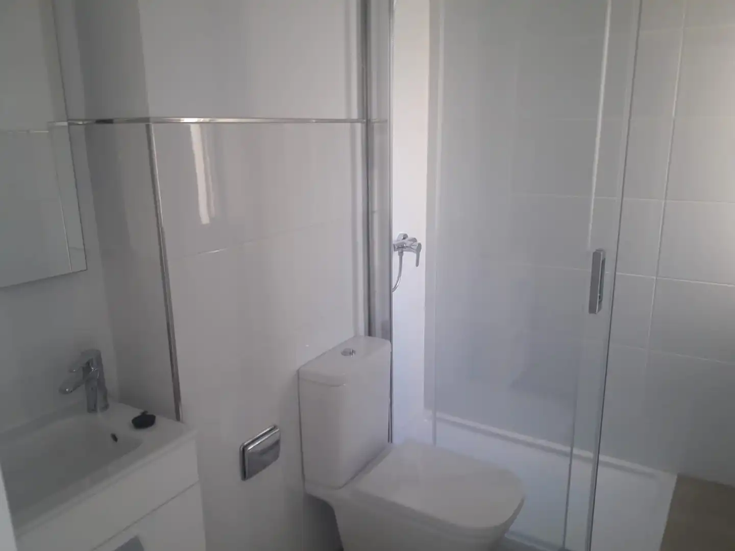 Badezimmer von Wohnung zur Miete in San Cristóbal de la Laguna mit Ofen und Waschmaschine