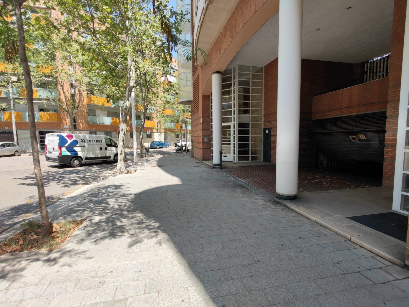 Vista exterior de Garatge en venda en  Barcelona Capital