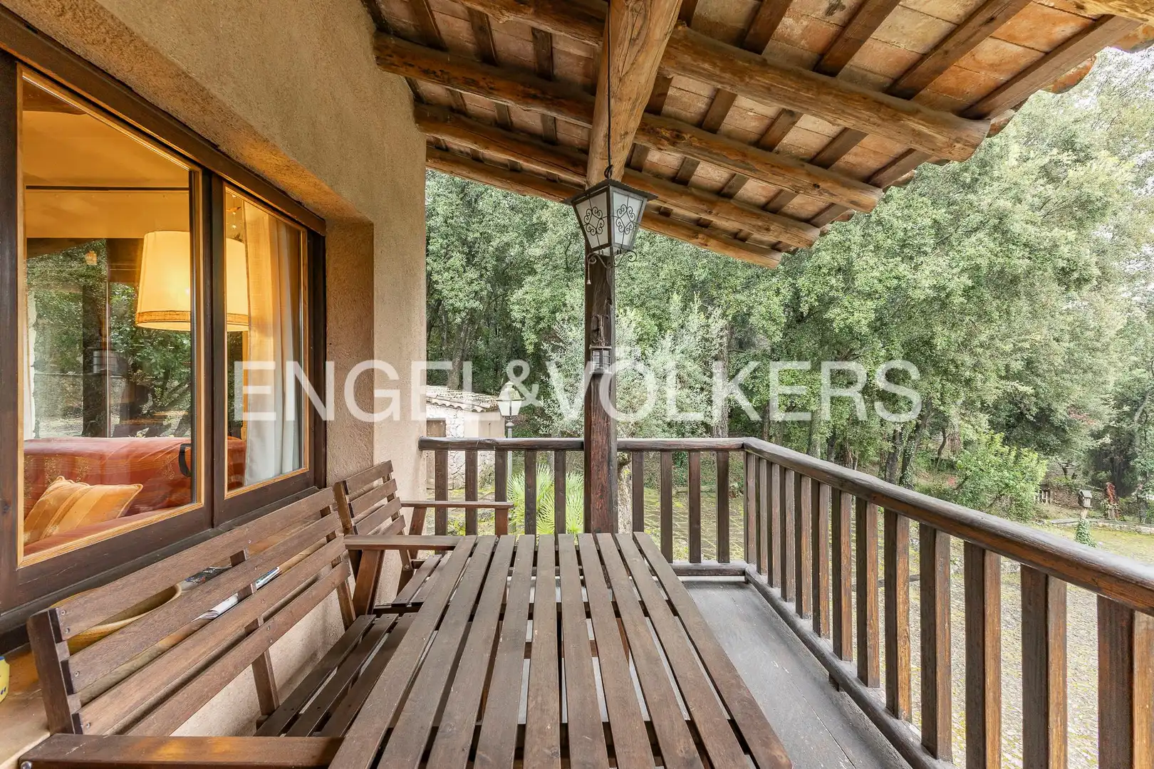 Terraza de Finca rústica en venta en Aiguafreda con Calefacción, Jardín privado y Piscina