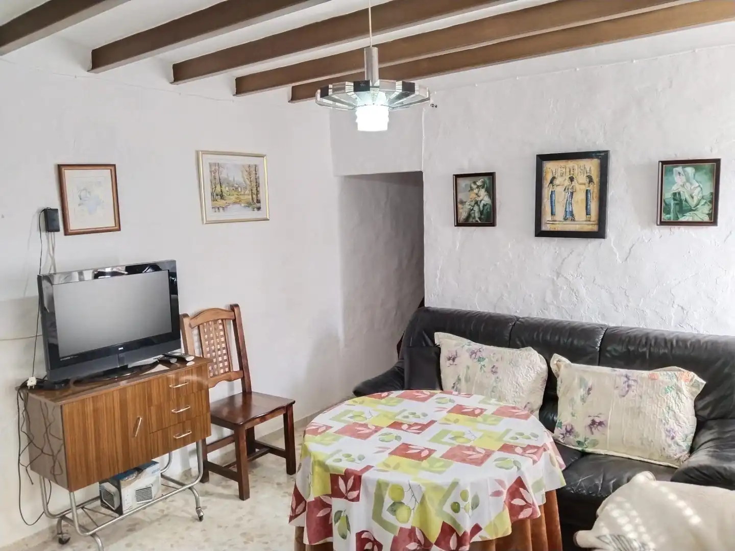 Sala de estar de Finca rústica en venta en Antequera con Trastero