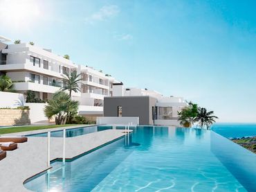 Apartament amb piscina en venda a Manilva Pueblo