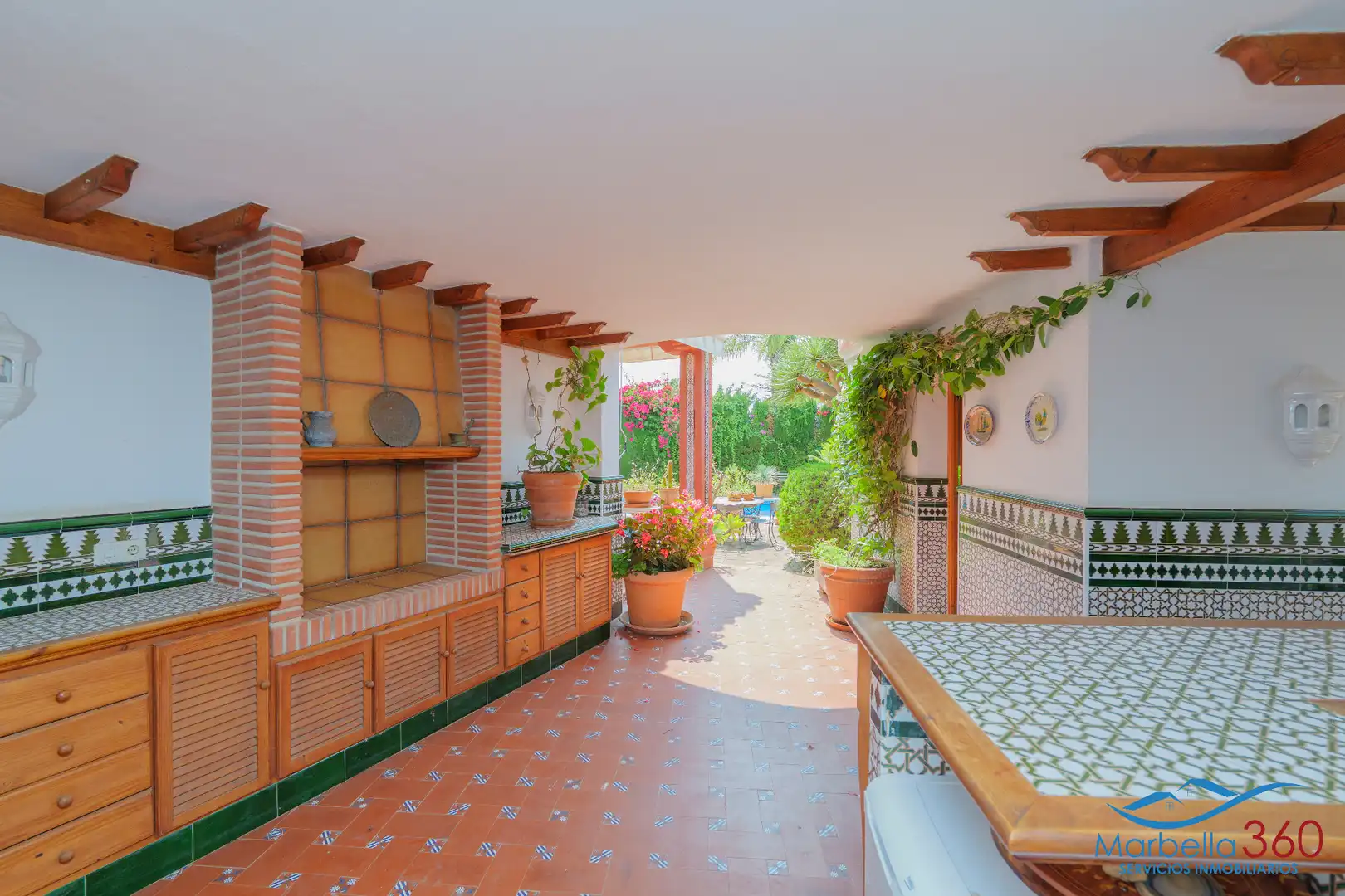 Jardín de Casa o chalet en venta en Marbella con Aire acondicionado, Jardín privado y Terraza