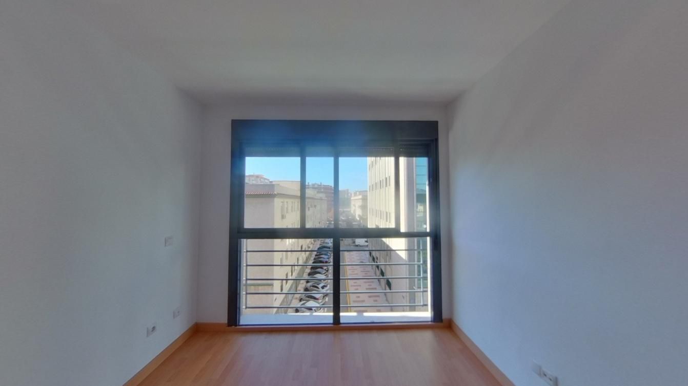 Bedroom of Flat for sale in Málaga Capital  with Heating, Parquet flooring and Balcony