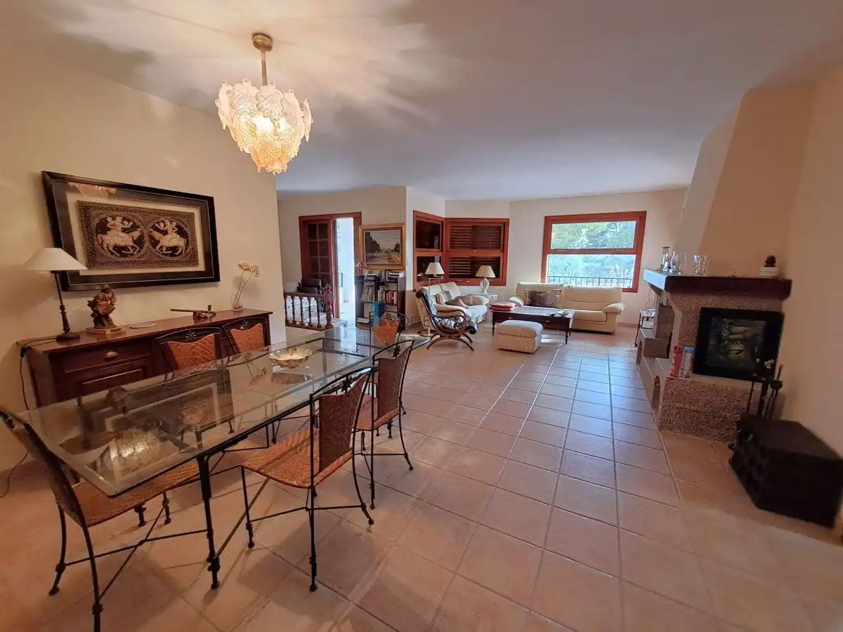 Sala de estar de Casa o chalet en venta en Benicasim / Benicàssim con Jardín privado, Terraza y Piscina