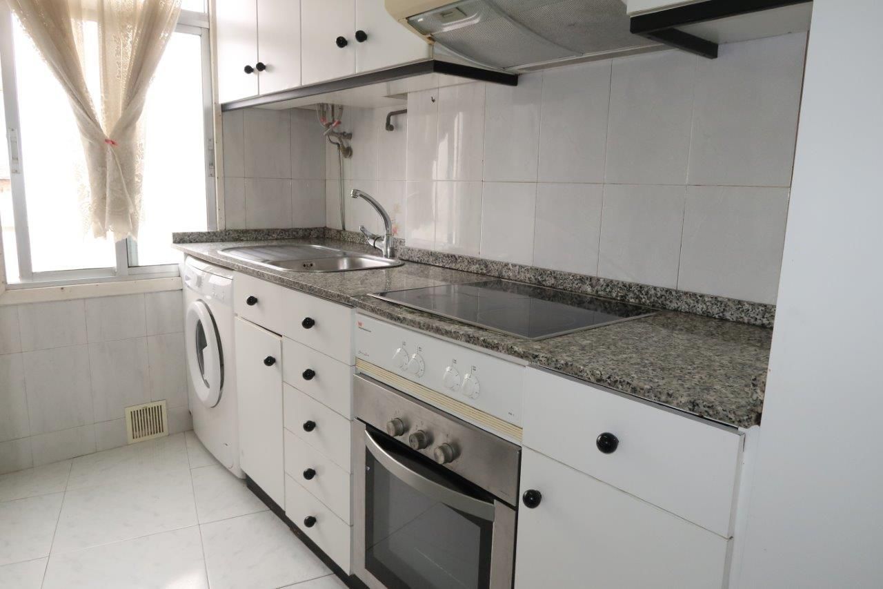 Kitchen of Flat for sale in A Coruña Capital   with Furnished