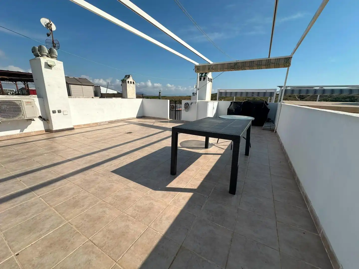 Terrace of Houses for rent in Santa Pola  with Air Conditioner, Furnished and Community pool