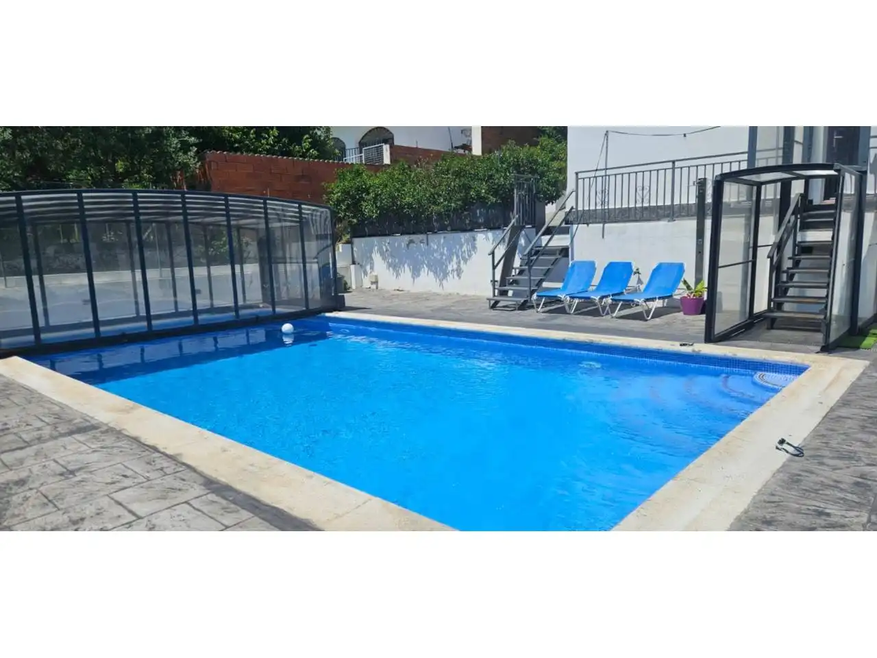 Haus mit Garten zur Miete in Vallromanes, imagen 2