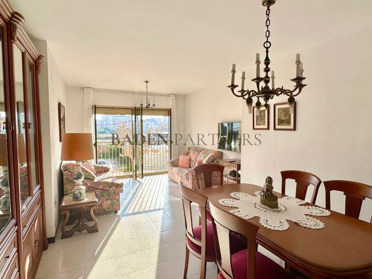 Dining room of Flat to rent in Vinaròs  with Air Conditioner, Terrace and Furnished