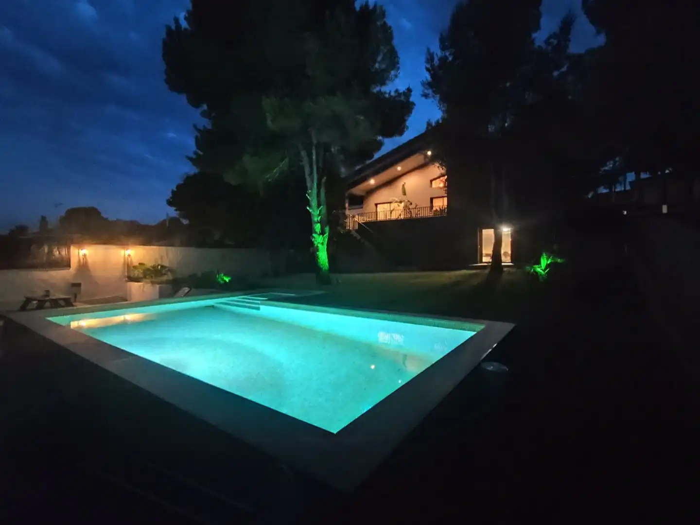 Piscina de Casa o xalet en venda en Cunit amb Aire condicionat, Terrassa i Piscina