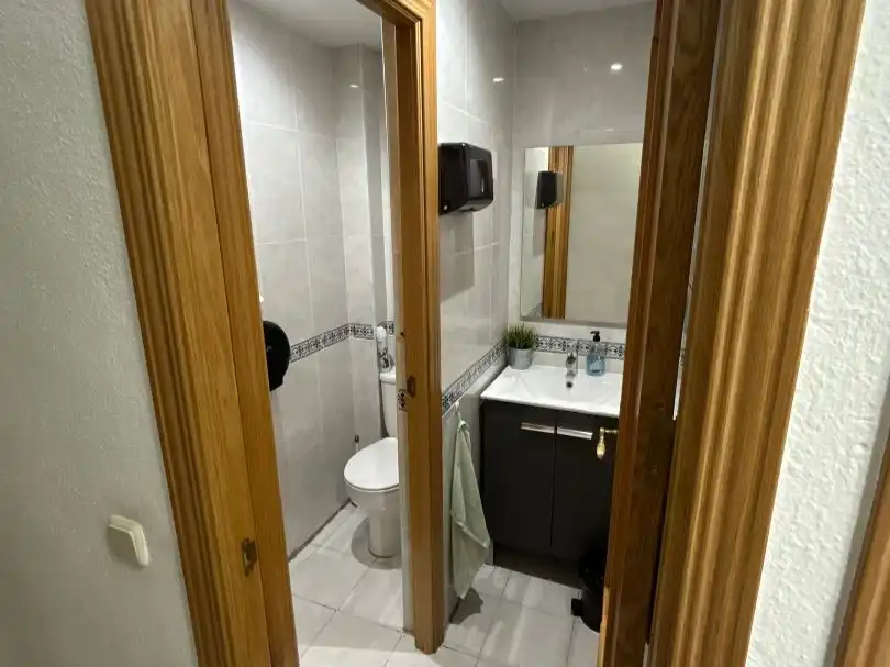Bathroom of Commercial properties for sale in Madrid  with Air Conditioner, Heating and Parquet flooring