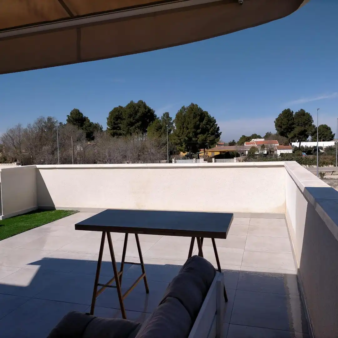 Terrassa de Casa o xalet en venda en Albacete amb Aire condicionat, Calefacció i Jardí privat
