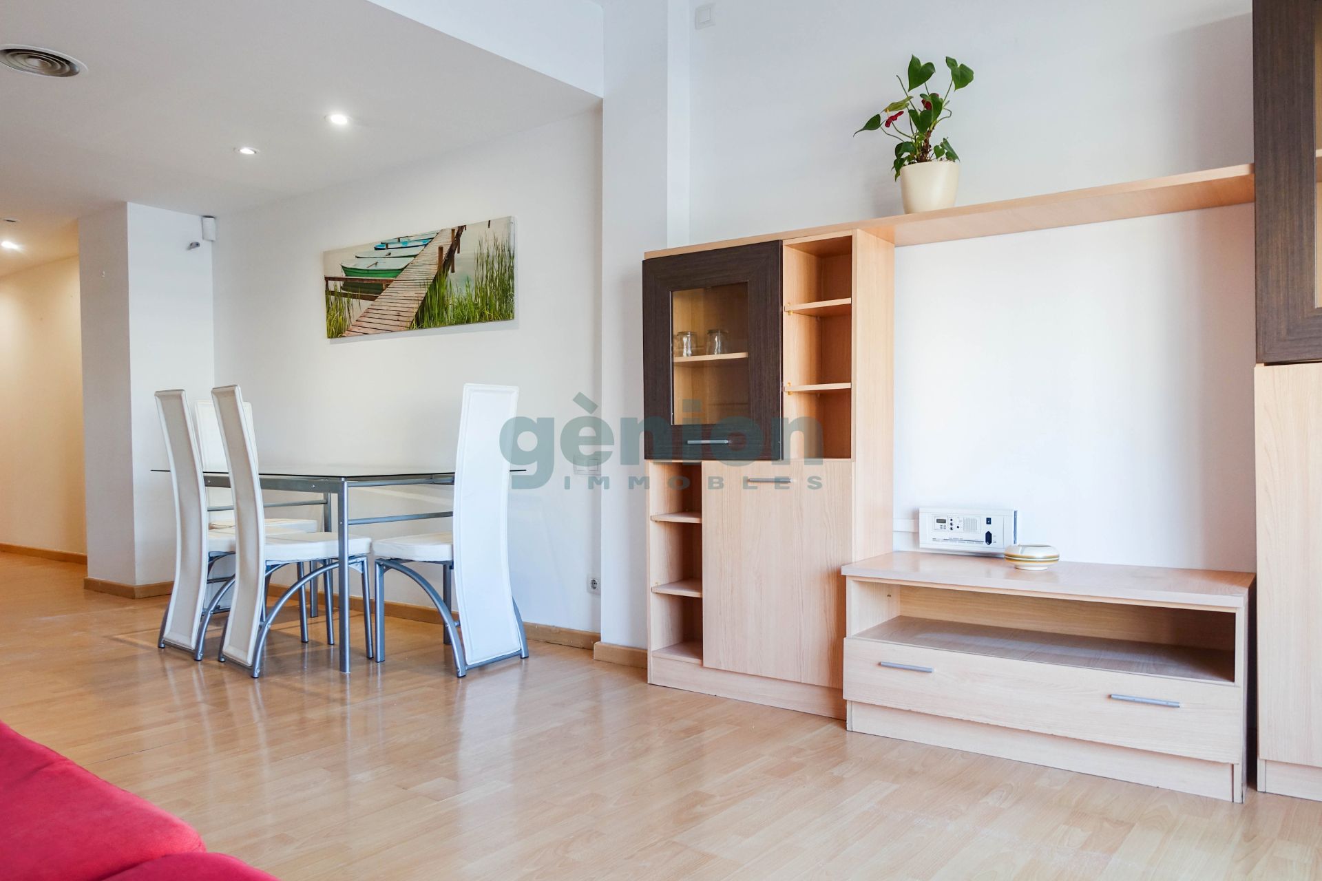 Bedroom of Flat for sale in Girona Capital  with Air Conditioner, Heating and Furnished