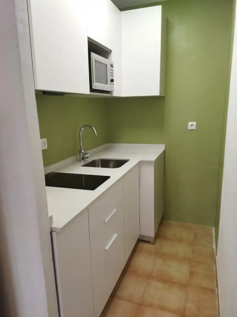Küche von Wohnungen zur Miete in Santa Pola mit Klimaanlage, Terrasse und Möbliert