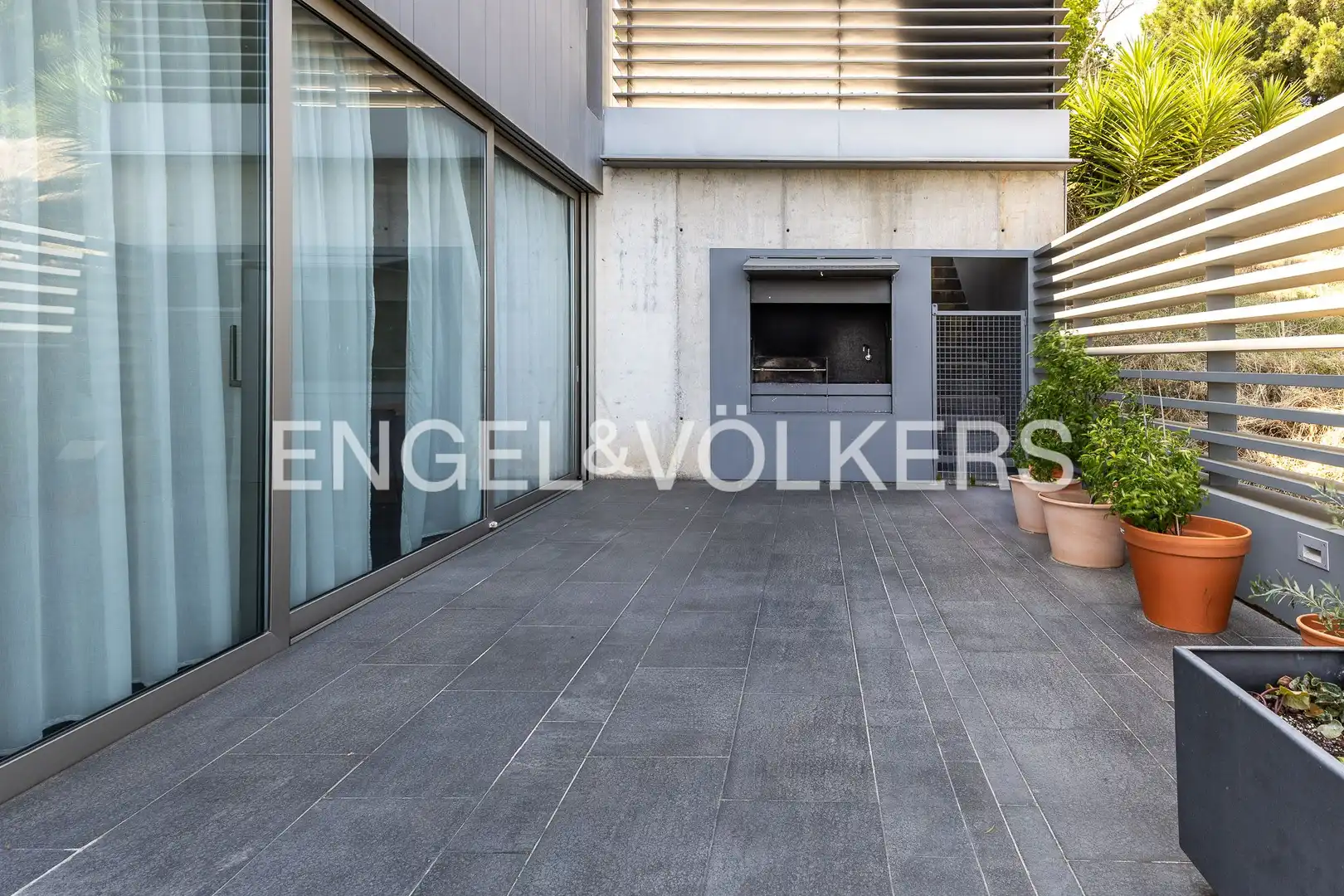 Terraza de Casa o chalet de alquiler en Alella con Aire acondicionado, Calefacción y Jardín privado