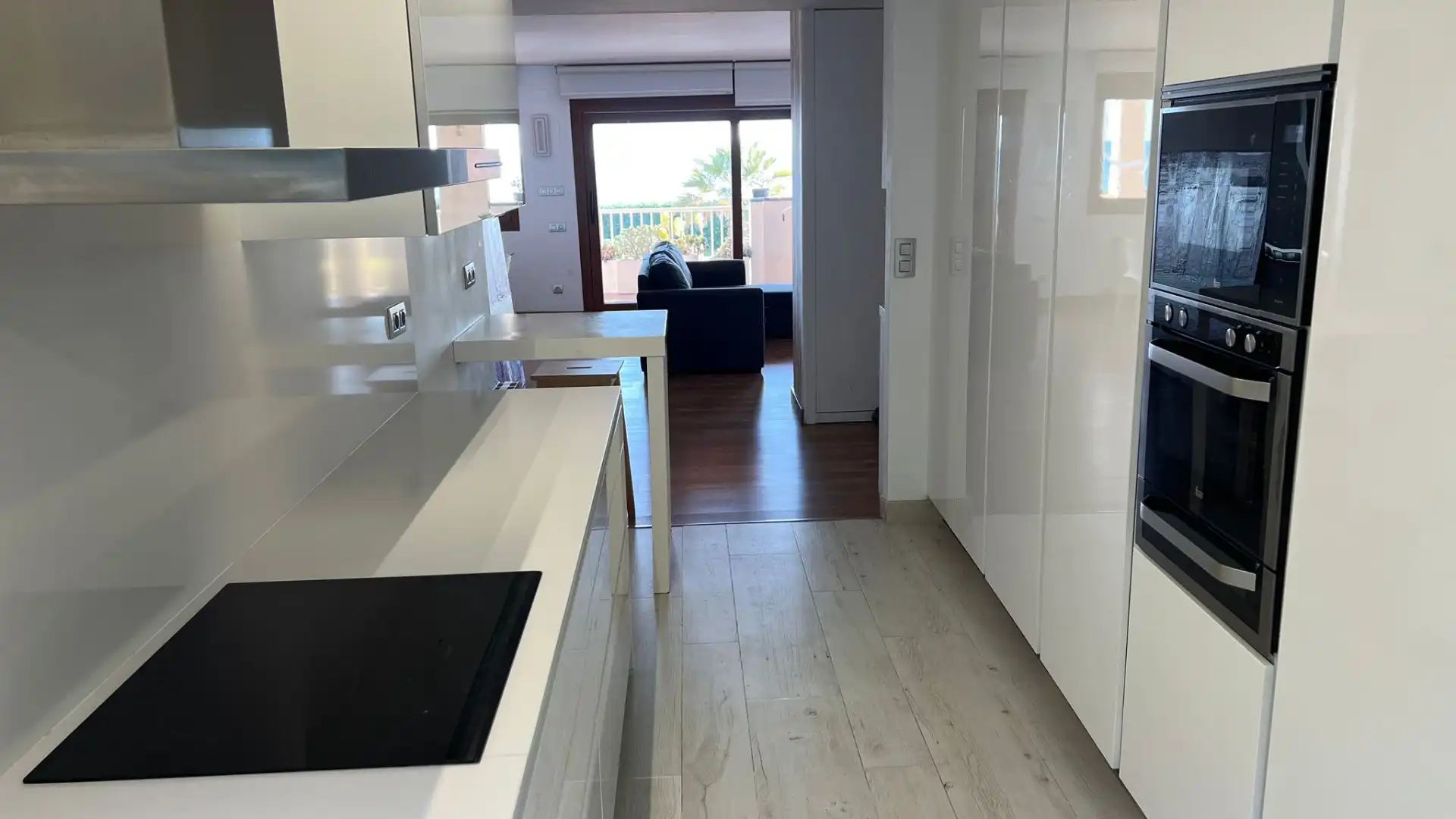 Küche von Wohnung zur Miete in Gavà mit Heizung, Parkett und Terrasse