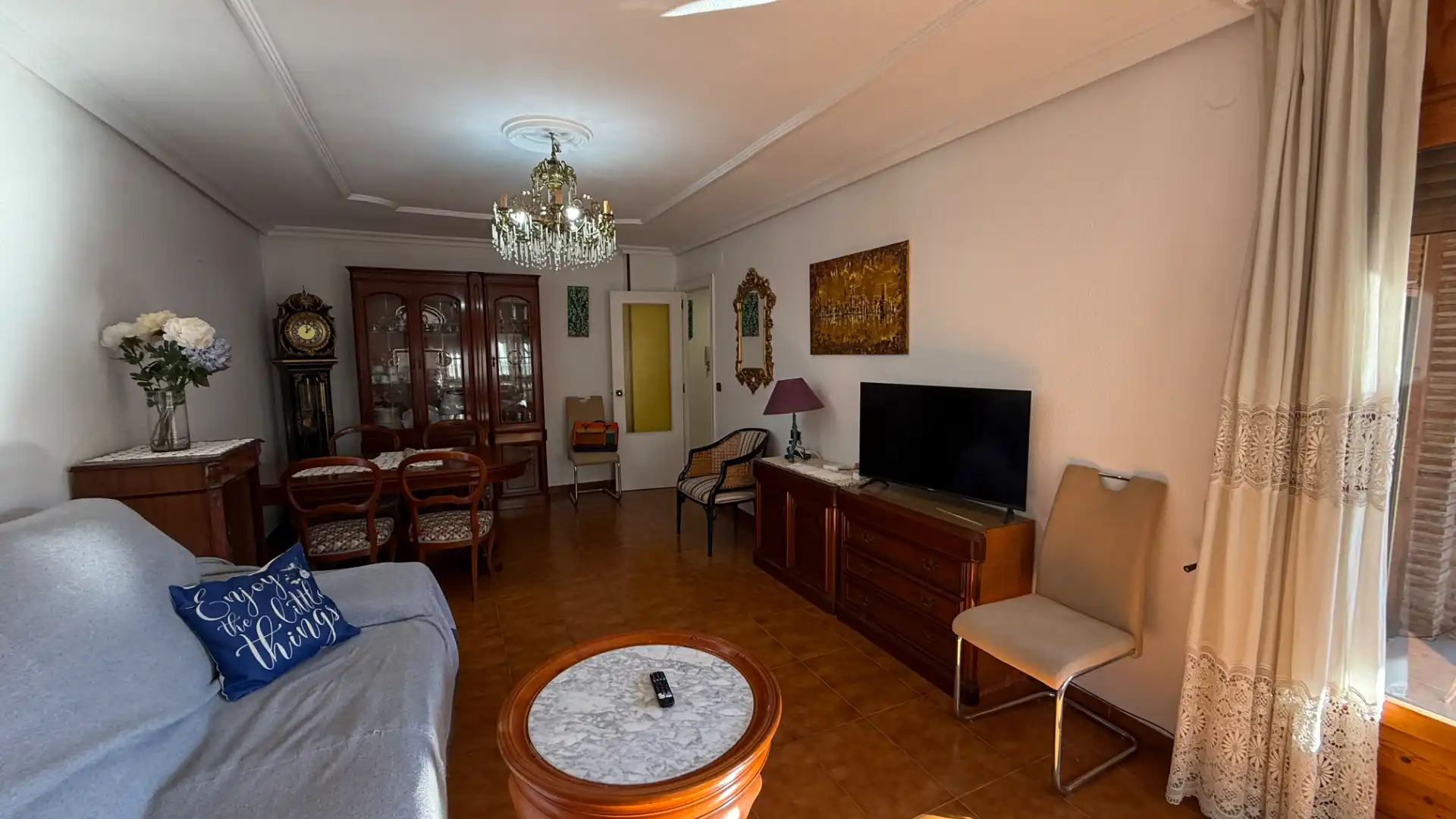 Sala d'estar de Pis en venda en Águilas amb Terrassa, Moblat i Forn