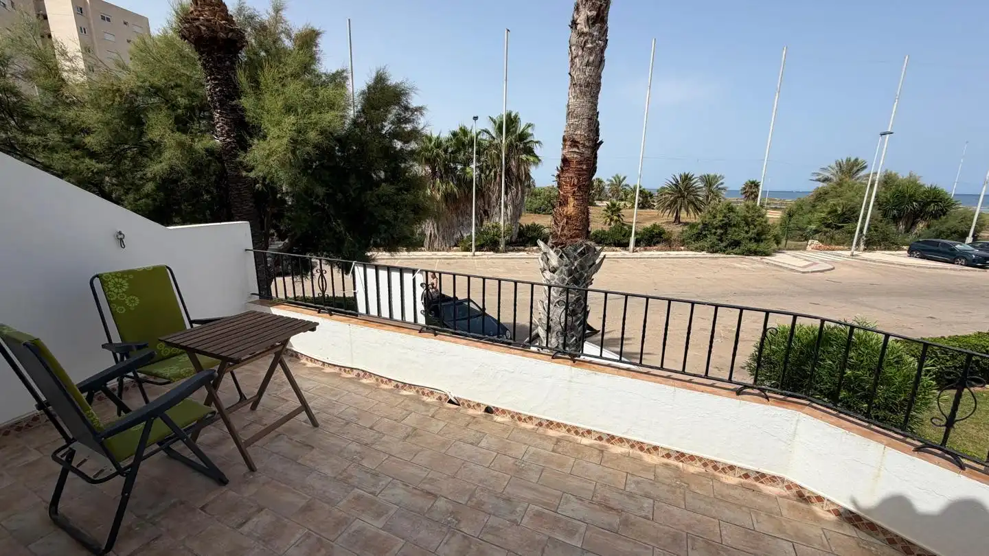 Terrassa de Dúplex en venda en La Manga del Mar Menor amb Aire condicionat, Calefacció i Jardí privat