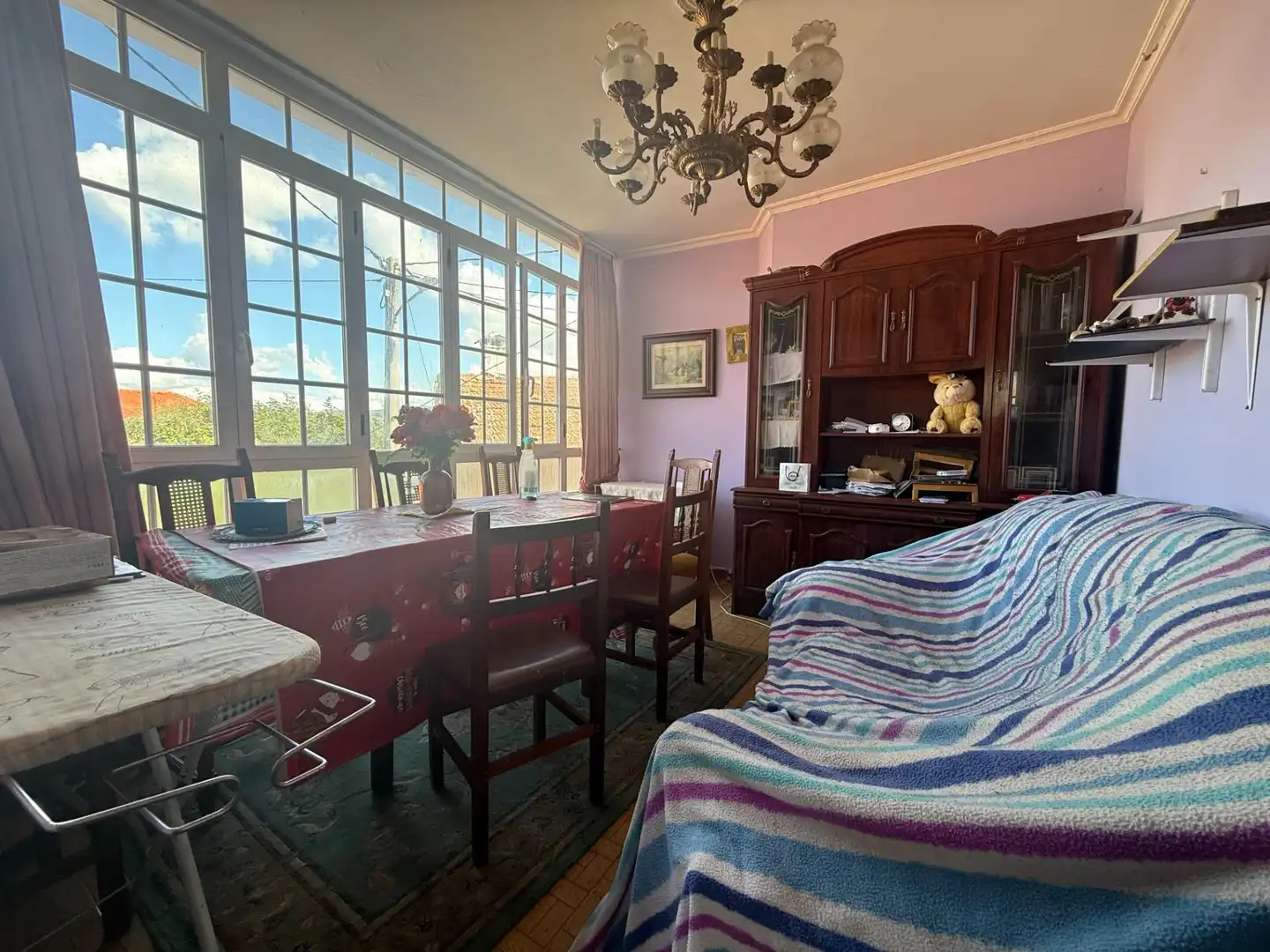Dining room of Houses for sale in Calvos de Randín  with Balcony