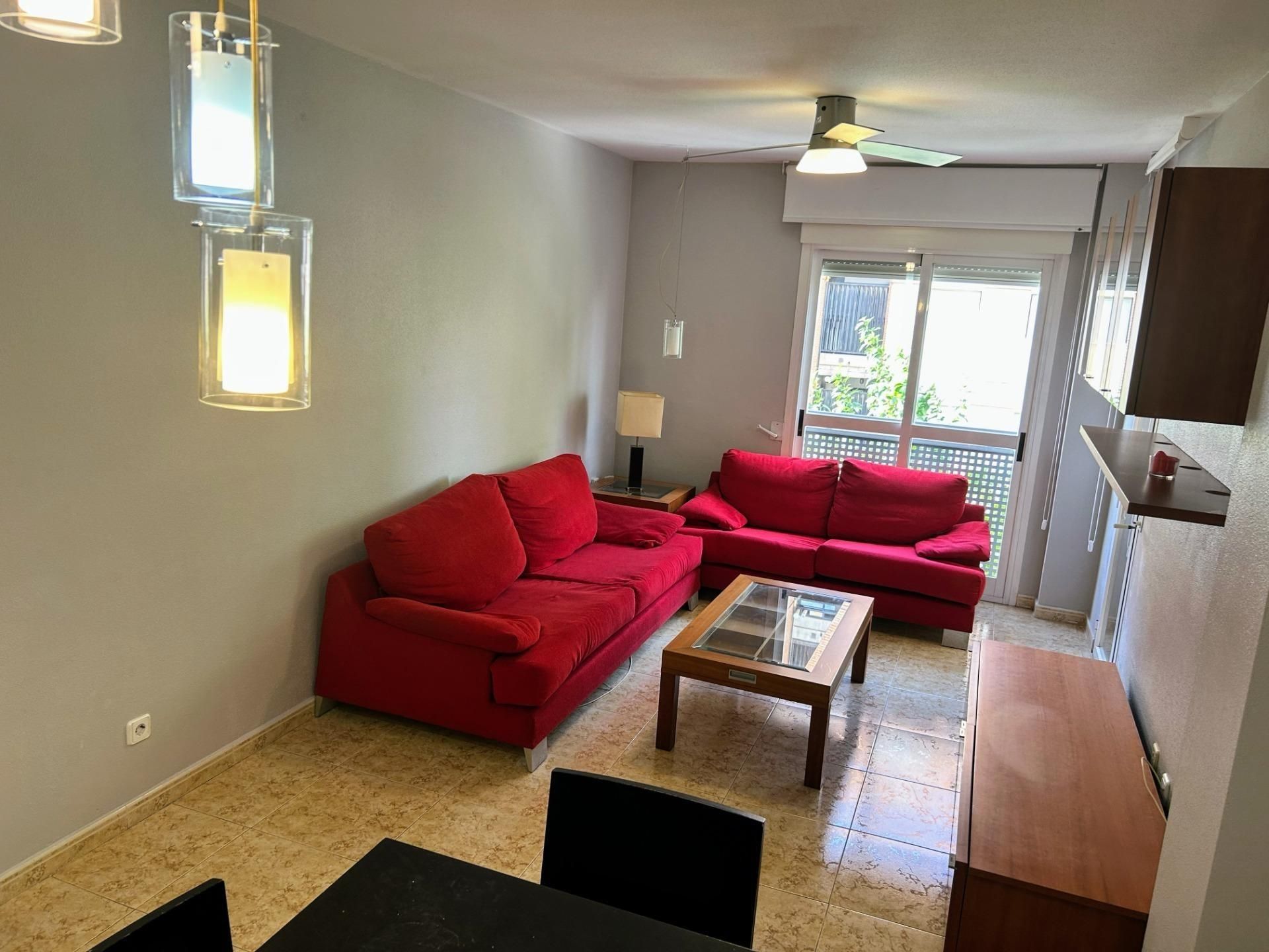 Living room of Flat to share in  Murcia Capital  with Air Conditioner and Heating