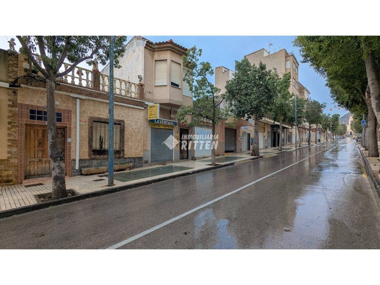 Exterior view of Single-family semi-detached for sale in Cartagena