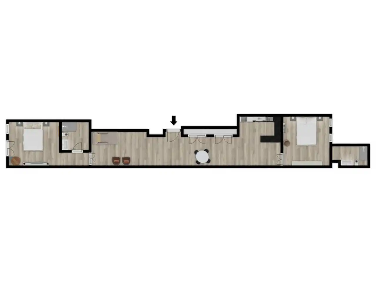 Flat with terrace for sale in Calle Nou de la Rambla, imagen 27